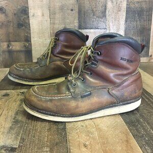 Red Wing 405 Waterproof Moc Toe Work Boots Mens 11.5 D